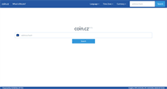 Desktop Screenshot of coin.cz